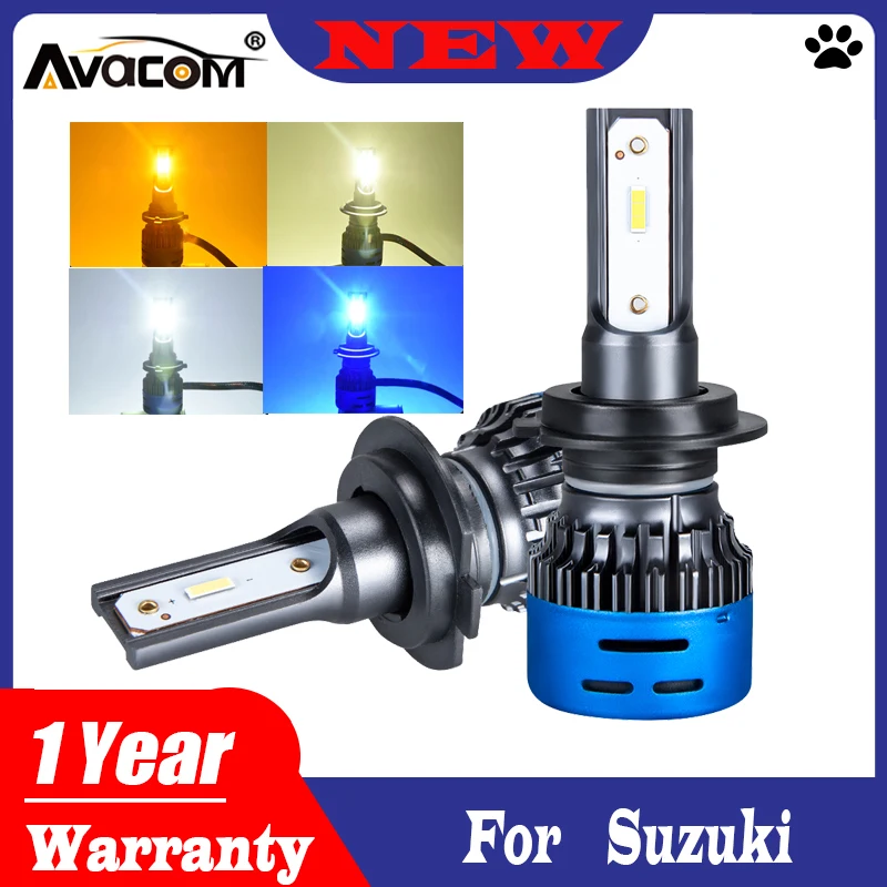 Avacom H7 LED Car Headlight 12V 6500K 12000K Bulb Auto Fog Light For Suzuki Sidekick/Samurai/Reno/Kizashi/Forenza/Esteem/SX4 | Автомобили