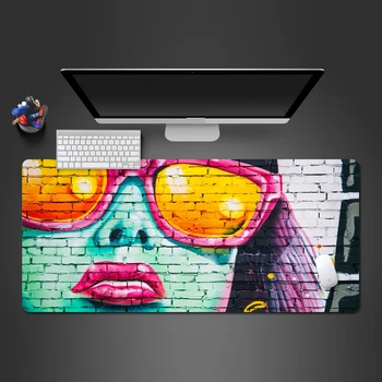 

Personality FashionStreet Girl Mouse Pad Professional High Quality PC Game Mouse Pad Computer Keyboard Pad Gaming Mousepad