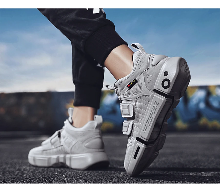 CREDRIZK/модные мужские кроссовки; трендовая спортивная обувь на липучке; zapatillas hombre Deportiva; кроссовки для бега; Basket Homme; брендовые кроссовки