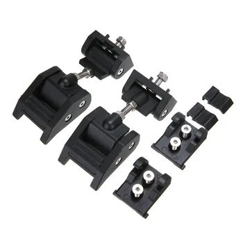 

Mayitr 1set Black/Red Adjustable Aluminium Alloy Hood Lock Latch Catch For Jeep Wrangler JK JKU 2007-2017