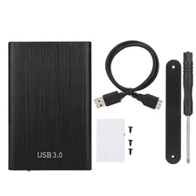 SOONHUA SATA USB 3,0 чехол на диск для ноутбука s SSD корпус внешний жесткий диск для ноутбука 2,5 дюймов чехол с перегородкой и отверткой