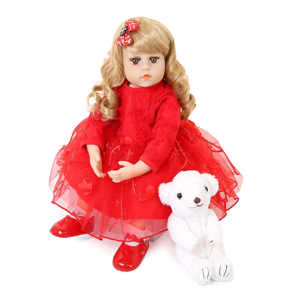 Bebes кукла-реборн 48 см, мягкая силиконовая кукла-реборн для малышей, куклы ручной работы, виниловая силиконовая кукла menina 19 '', Подарочная кукла surprice