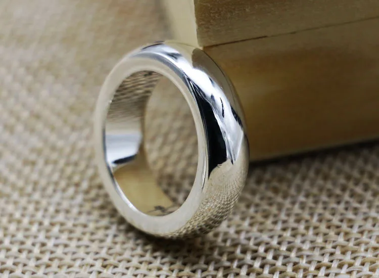 Стерлинговое Серебро 925 пробы, мужское кольцо, индивидуальная мода, классика, Панк ювелирные изделия, благородный, простой и универсальный, 1314, с буквами, стиль, хит