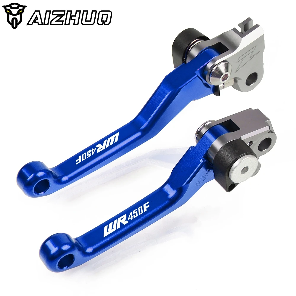 

CNC Motorcycle Pivot Brake Clutch Levers Dirt Pit Bike Levers For Yamaha WR450F WR 450F WR 450 F 2016-2018 2017