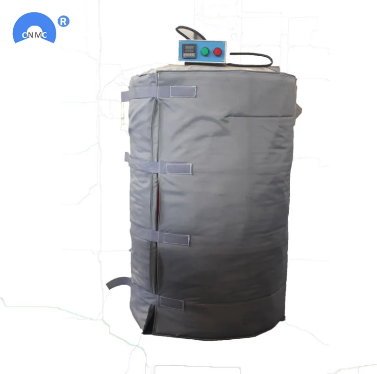 200L Drum Heater Industrial Grade Power Blanket Weather Resistant 55
