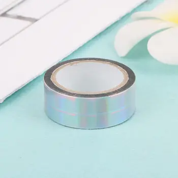 

19mmx10M Gold Foil Washi Tape Silver/Purple Color Japanese DIY Scrapbooking Tools Masking Tape