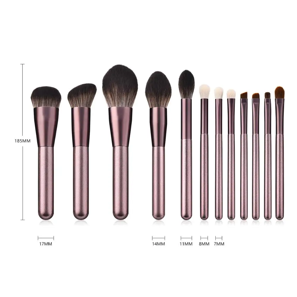 

Newdate high end 12pcs Synthetic Hair Makeup Brush Make Up Brushes Makeup