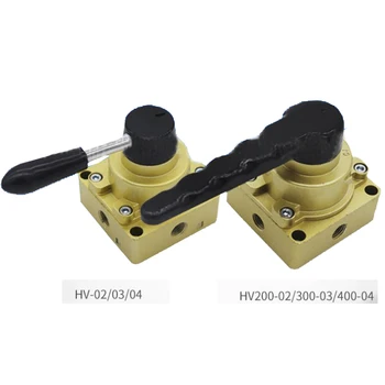 

Pneumatic hand turn valvecontrol cylinder switchreversing valve mamual valve pneumatic parts