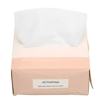 

60 pcs/Pack Disposable Face Towel Makeup Cotton Pads Cleaning Cotton Wipes Soft Makeup Remover Beauty Skin Care