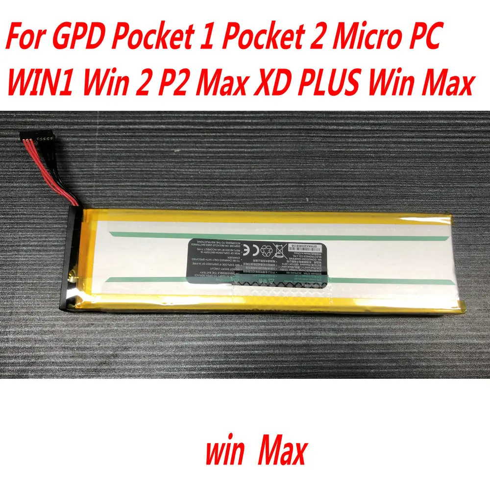 Batteria Originale Per Gpd Pocket 1/ Pocket 2 /Gpd Micro Pc /Win1/ Win 2 /P2 Max /Xd Plus /Win Max Win3 Pocket Gaming Computer