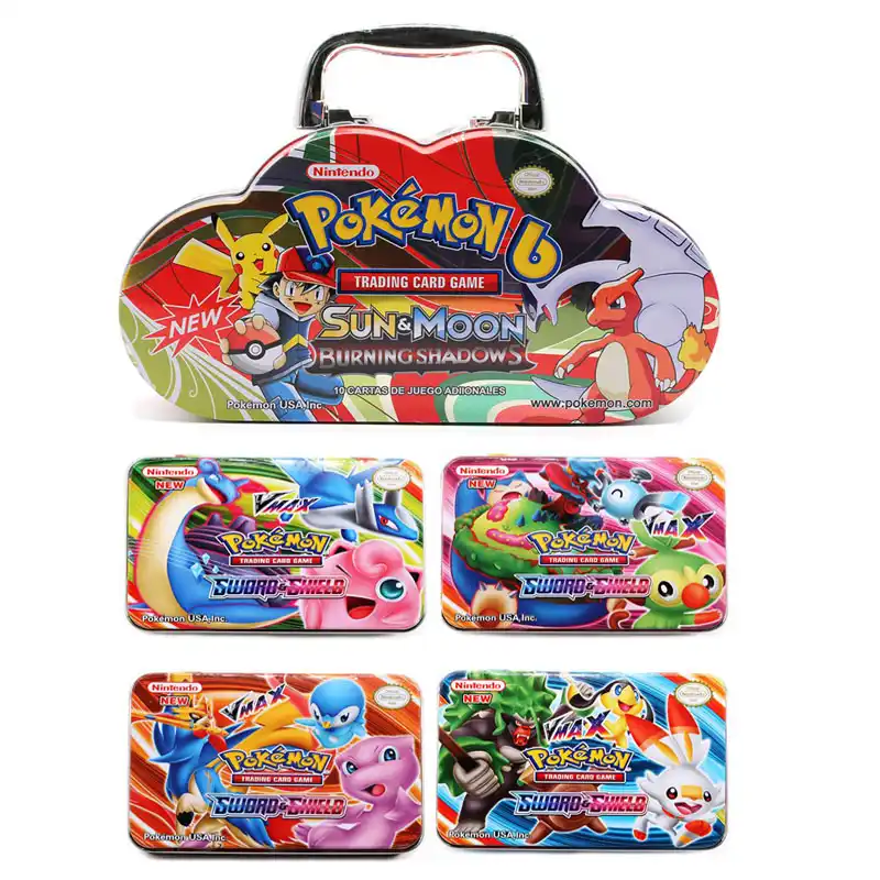 新ポケモンアニメフィギュアgxメガ光沢のあるカードおもちゃポケットモンスター戦金属ポイントカード取引カードゲームキッズギフト ゲーム コレクションカード Aliexpress