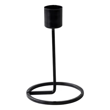

Metal Candlestick Restaurant Table Home Decor European Style Iron Art Dinner Elegant Bar Romantic Wedding Birthday Candle Holder