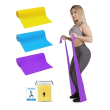 Пояс для йоги, Эспандер для тренировок, тянущаяся веревка для пилатеса, экспандер для дома, фитнеса, растягивающаяся резинка, Тренажерное Оборудование для тренировок