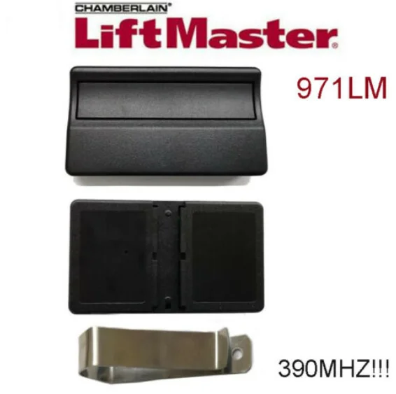 Пульт дистанционного управления для гаражной двери Liftmaster Chamberlain 971LM 390MHz для открывания ворот командный передатчик гаража