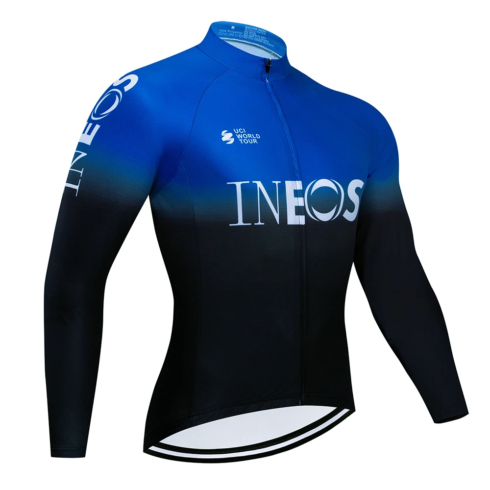 Cycling Jersey ineos, весна, осень, на заказ, одежда для велоспорта, куртка, велосипед, комплект, топы, одежда, Джерси, костюм, ropa ciclismo hombre, uniforme, штаны - Цвет: Cycling Jersey