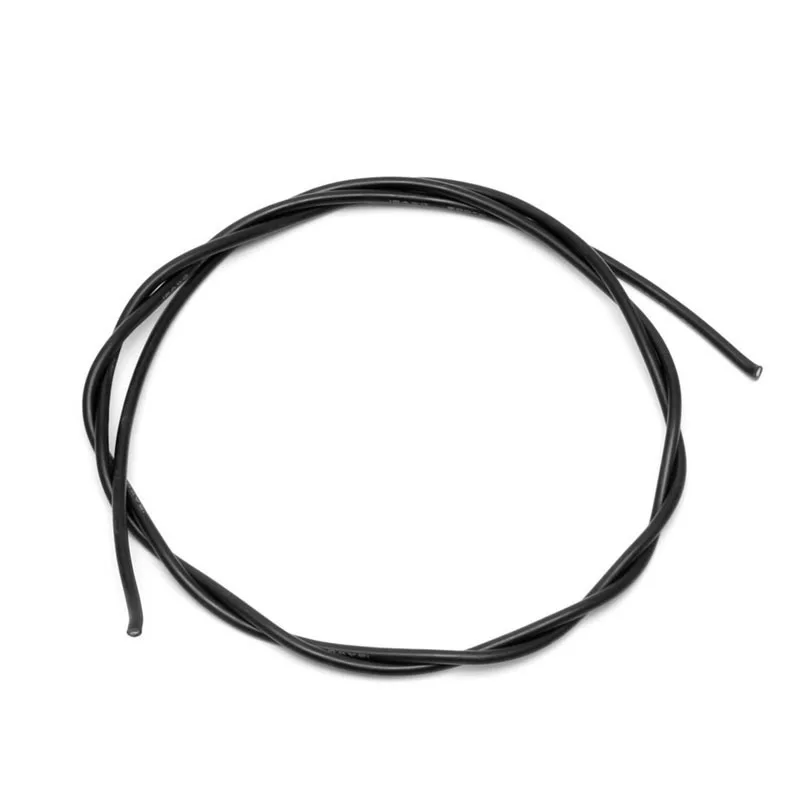 22AWG Калибр силиконовый гибкий провод многожильный V# медные кабели 5 м для RC черный красный 72XC