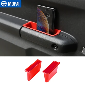 

MOPAI Stowing Tidying Red Car Armrest Door Handle Storage Box Organizer Tray for Suzuki Jimny 2019 2020 Car Accessories