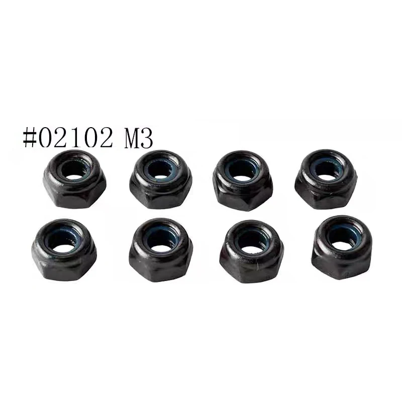 8PCS M3 M4 Screw Head Pan Head Machine Screw Nut 02055 02092 02094 02096 02097 02099 02102 02127 08024 for 1:10 HSP RC Cars