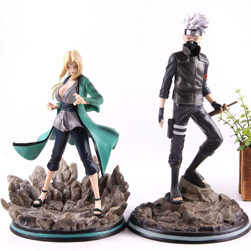 Tsunade Хатаке Какаси Наруто ПВХ Коллекционная Фигурка Какаши Хатаке модель игрушки Аниме статуи