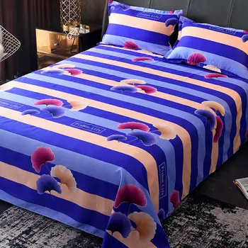 

1pcs Bed Sheet Fashion Printing Bedding Big Bed Flower Sheet Size 200x230cm (Not Including Pillowcase)E11629