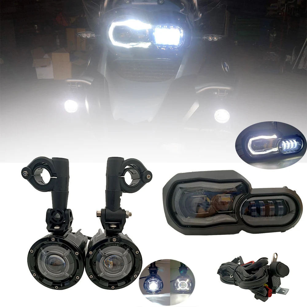 E9-mark Motorcycle Drl Headlight For Bmw F 650 700 800 Gs F800 Gs ...
