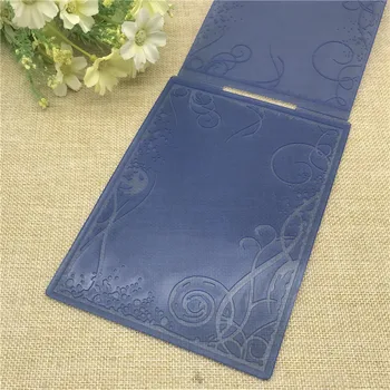 

Border leaves DIY Plastic Embossing Folders for DIY Scrapbooking Paper Craft/Card Making Decoration Supplies