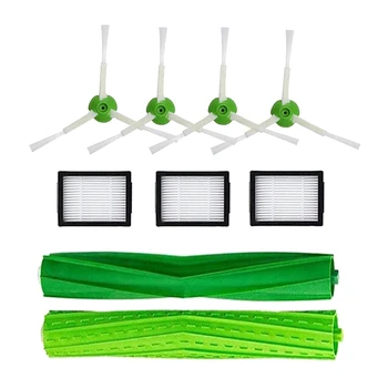 

Multi-Surface Brushes HEPA Filters Edge-ing Brushes Replacement Parts for IRobot Roomba I7 I7+ E5 E6