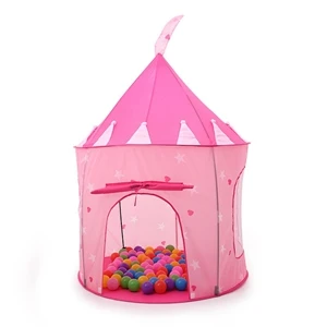 4 Замок 4 цвета принц складной Открытый игрушечный шатер Дети Cubby игровой домик для детей лучший подарок - Цвет: 4