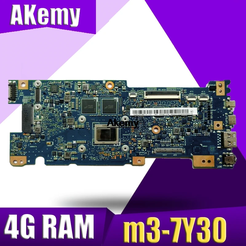 Akemy UX330CAK материнская плата для ноутбука W/M3-7Y30 4G ram для ASUS UX330CAK UX330CA UX330C Mianboard
