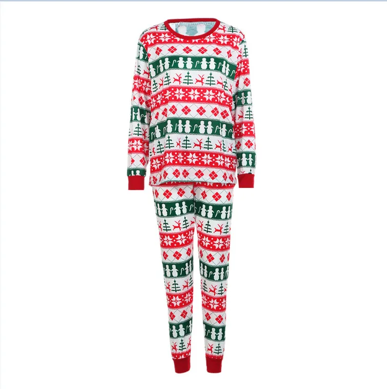 Рождественские Семейные пижамы; Одинаковая одежда для папы, мамы, дочки, сына, мамы и меня; семейная одежда; 21
