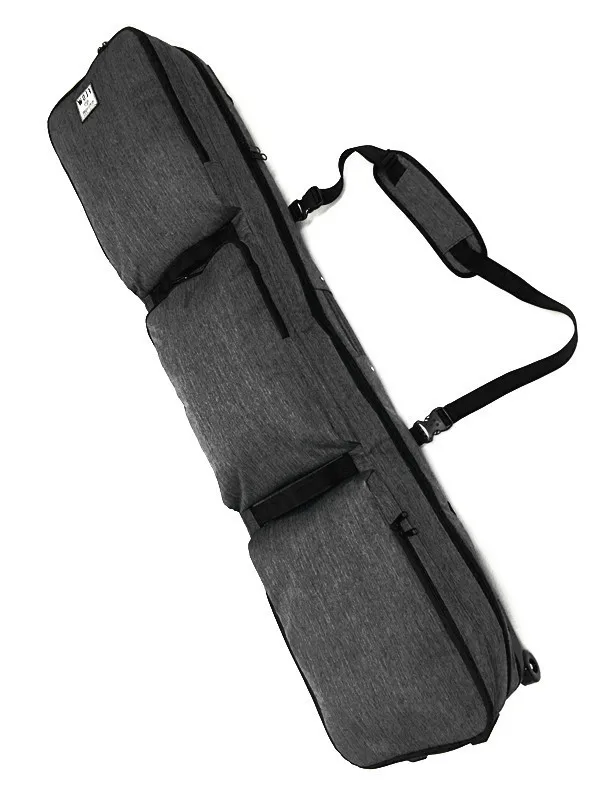 

Large Capacity Board Package with Wheels Double Plate Wheels Bag Board Package Snowboarding Baseball Trolley Bag Ve