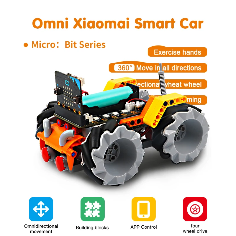 En oferta Juego de bloques de construcción de Robot inteligente para niños, juguete educativo de bloques de construcción de vehículo robótico de juguete p3KGR0xXM