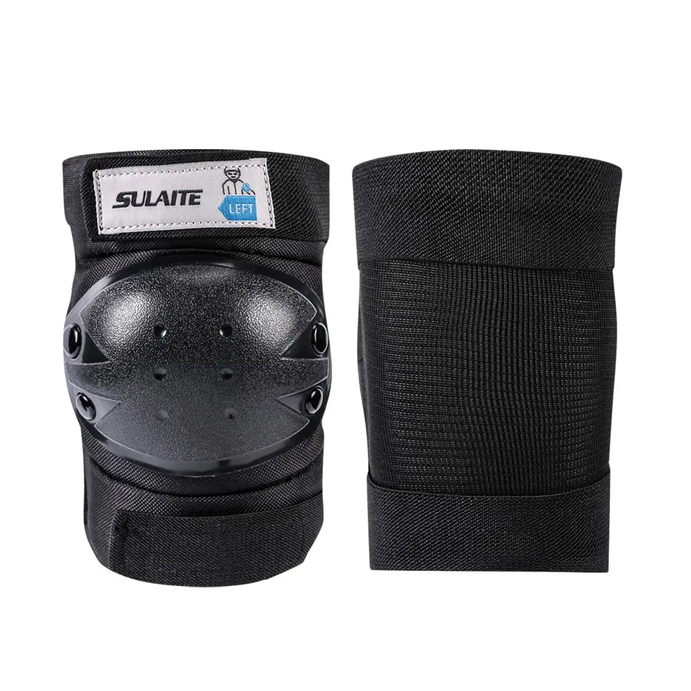 Roller-Skating Kneepad Roller Protector Elbow Motorcycle Black PE+EVA Training Movement Skating Protective Gear Protecting Palm