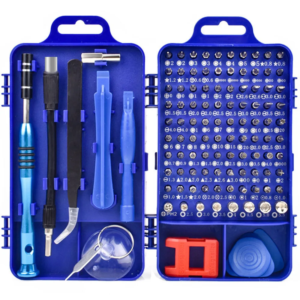 

110 in 1 Precision Screwdriver Set of Screw Driver Bit Set For Laptop Phone Watch Tablet Electronic Device Repair Hand Tools Kit