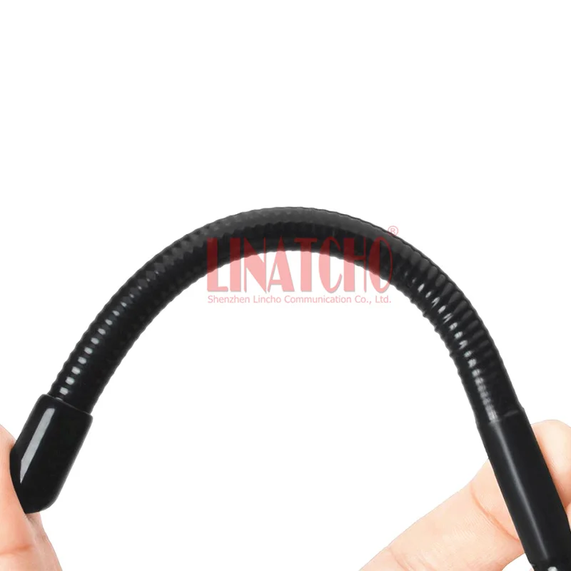 27MHz Walkie Talkie Ham CB 2-Way Radio Black BNC Male Spring Antenna