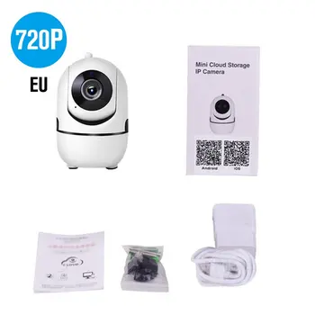 

HD Wireless IP Camera Wifi IP CCTV Camera Wifi Mini Network Video Surveillance Auto Tracking Camera IR Night Vision Camera