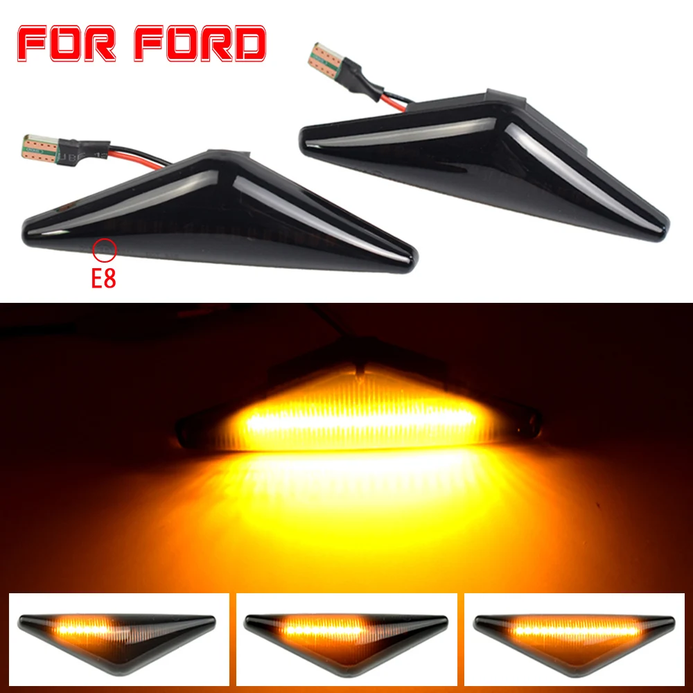 

High Quality Led Dynamic Side Marker Turn Signal Light Sequential Blinker For Ford Focus MK1 1998-2004 Mondeo MK3 2000-2007