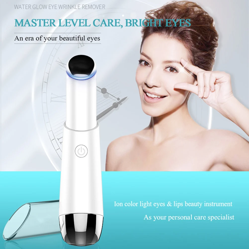 Elétrico Portátil Massagem Olho Caneta Círculo Escuro Anti-envelhecimento Rugas Faciais Remoção Rejuvenescimento Vibração Fino Rosto Beleza 7 Elétrico portátil Massagem Olho Caneta Caneta Círculo