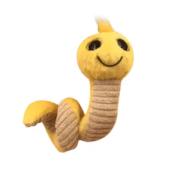 

Cartoon Caterpillars Insect Plush Stuffed Doll Keychain Key Holder Hanging Decor nEW