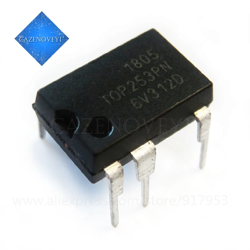 10pcs/lot TOP253PN TOP253 DIP-7 In stock | Электронные компоненты и принадлежности