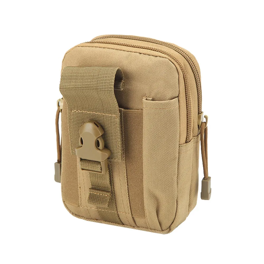 Мужская тактическая сумка для телефона Molle, поясная сумка на пояс, военный поясной аксессуар, Оксфордский многоцелевой Чехол для бега, дорожные походные сумки - Цвет: G(Add to Cart )