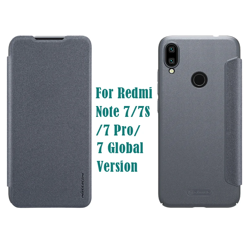 Для Xiaomi Redmi Note 7 8 5A 7S чехол Note7 6 8 Pro Флип кожаный чехол Nillkin Sparkle Series PU флип-чехол для Redmi Y1 Lite сумки