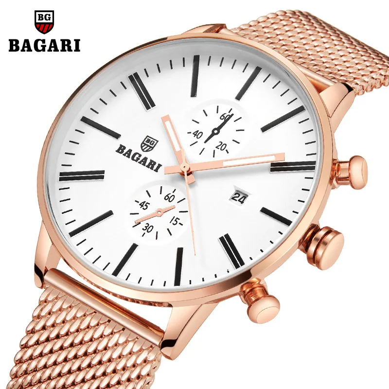 

Bagari Table Simple Clock Men Waterproof Fashion Network Red Decorative Clock