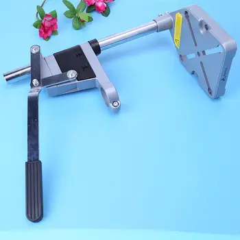 

1pcs Single-head Electric Drill Holder Bracket Grinder Rack Stand Clamp Grinder Aluminum Base Single Hole Electric Drill Bracket