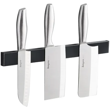 

Kitchen Shelf, Wall Hanging Type 304 Stainless Steel Knife Holder, Kitchen Knife, Utensils, Knives, Kitchen Utensils, Storage, H