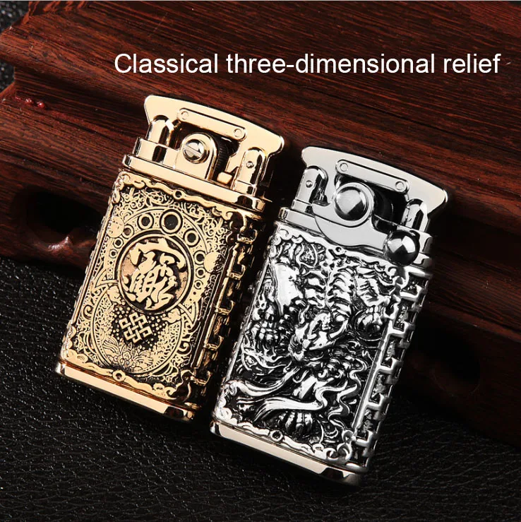 Оригинальный главный CF018 Золотая жаба рельеф Чистая медь коромысло Ретро