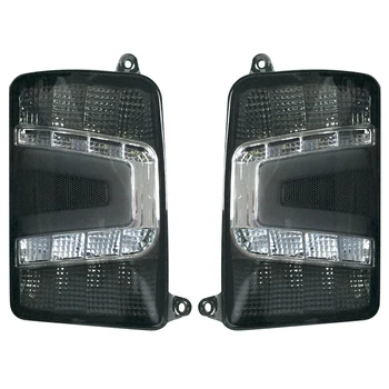 

for lada led tail lights 2 Pcs Car Styling Accessories LED Rear Running Lights for Lada Niva 4x4 1995 Turn Signal Light Lamp