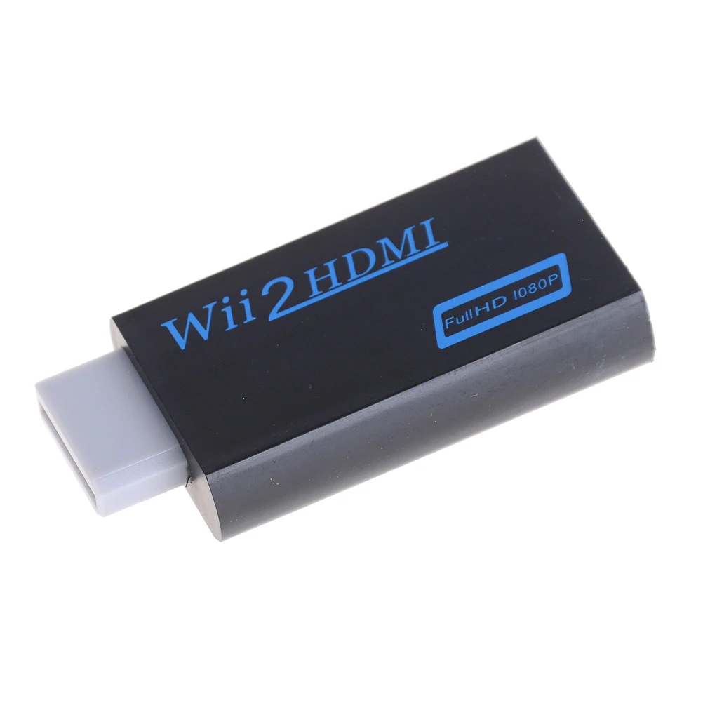 720P 1080P 3,5 мм аудио wii 2HDMI адаптер wii в HDMI адаптер конвертер Поддержка HDTV