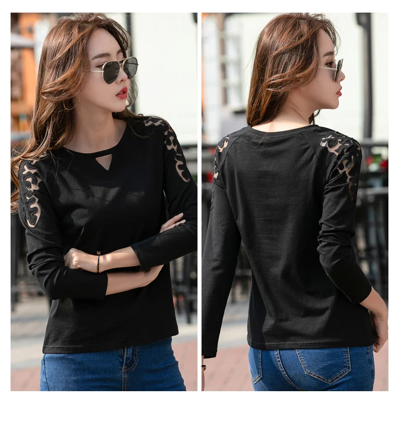 Camiseta Mujer, винтажная футболка, женская футболка, Poleras Mujer De Moda,, рубашка с длинным рукавом, женская корейская одежда, Camisa Feminina