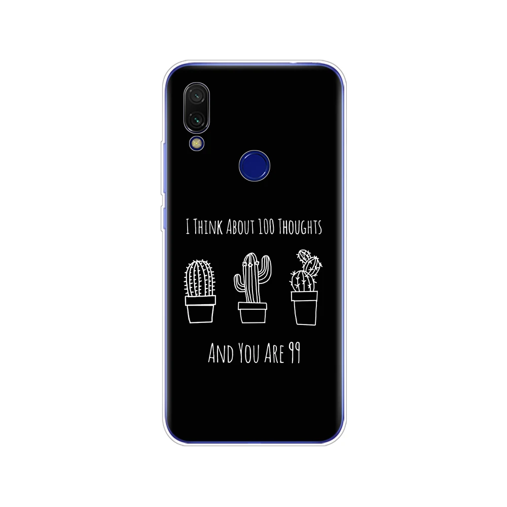 34493 Чехол для Xiaomi Redmi 7, силиконовый мягкий чехол из ТПУ для Xiaomi Redmi 7 copa 6,26 дюйма snapdragon 632, модель Fundas Coque - Цвет: 34493